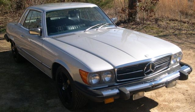 1978 Silver Mercedes-Benz SL-Class Coupe