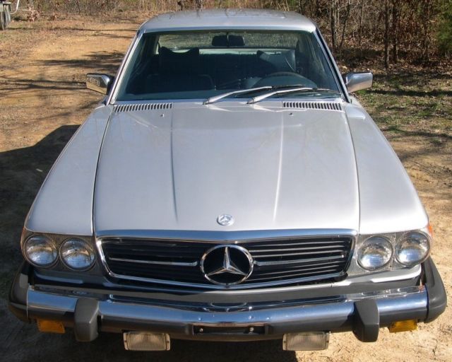 1978 Silver Mercedes-Benz SL-Class Coupe