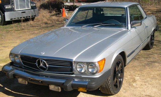 1978 Silver Mercedes-Benz SL-Class Coupe