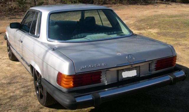 1978 Silver Mercedes-Benz SL-Class Coupe
