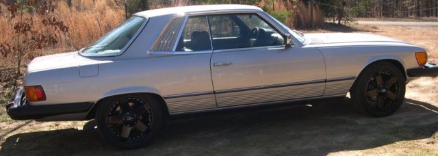 1978 Silver Mercedes-Benz SL-Class Coupe