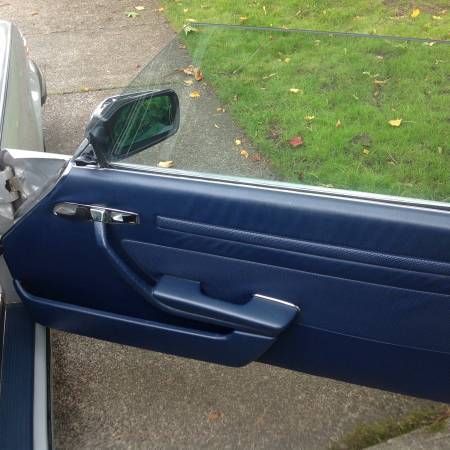 1978 Silver Mercedes-Benz SL-Class Convertible