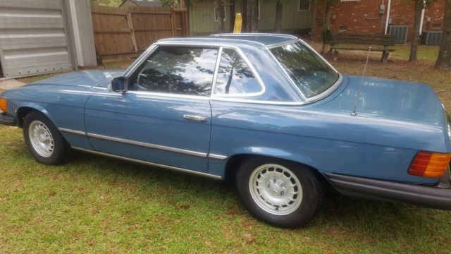 1978 Blue Mercedes-Benz SL-Class Coupe