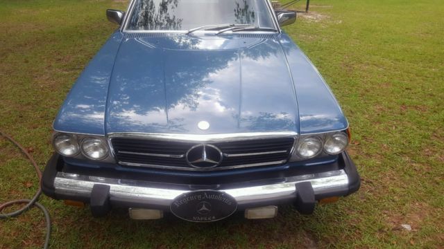1978 Blue Mercedes-Benz SL-Class Coupe