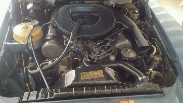 1978 Blue Mercedes-Benz SL-Class Coupe