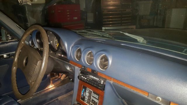 1978 Blue Mercedes-Benz SL-Class Coupe