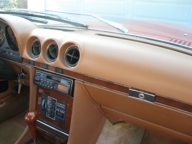 1978 Red Mercedes-Benz SL-Class Roadster