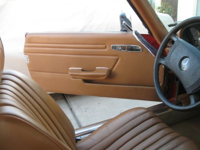 1978 Red Mercedes-Benz SL-Class Roadster