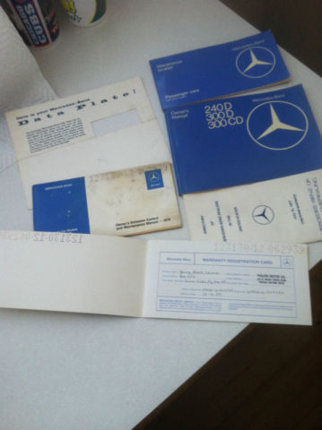 1978 Silver/Gray Mercedes-Benz 300-Series Sedan