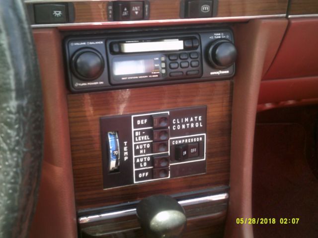 1978 Red Mercedes-Benz SL-Class Convertible