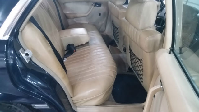 1978 Dark Blue Mercedes-Benz 300-Series 4-dr sedan