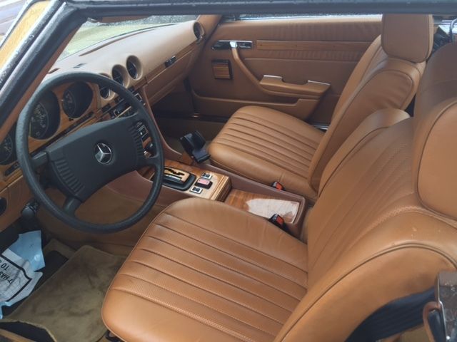 1978 Gold Mercedes-Benz SL-Class Convertible