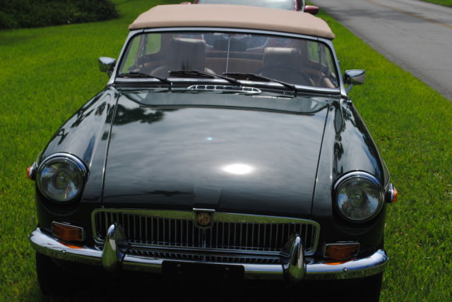 1978 Green MG MGB Convertible