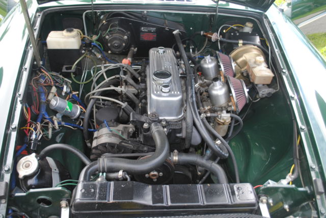 1978 Green MG MGB Convertible