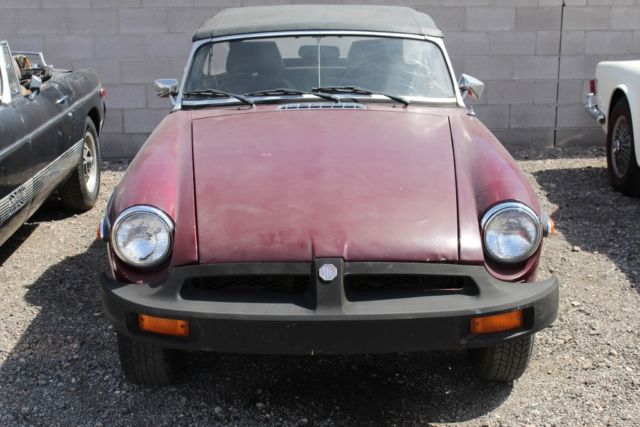 1978 Maroon MG Other Convertible