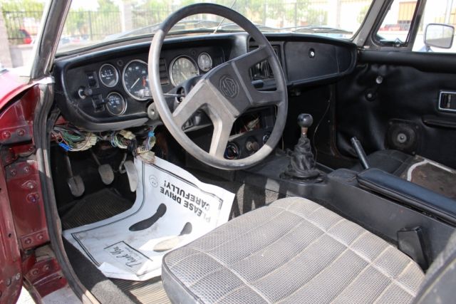 1978 Maroon MG Other Convertible
