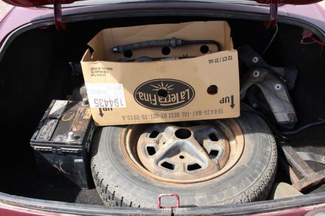 1978 Maroon MG Other Convertible