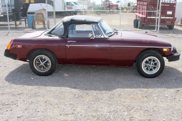 1978 Maroon MG Other Convertible