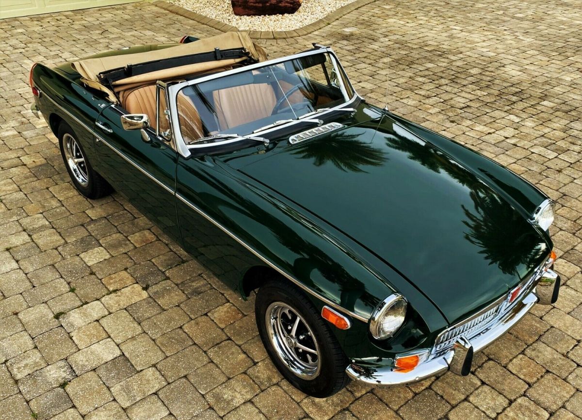 1978 Green MG MGB Convertible