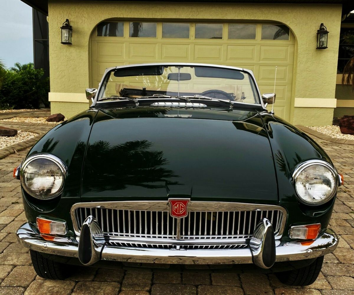 1978 Green MG MGB Convertible