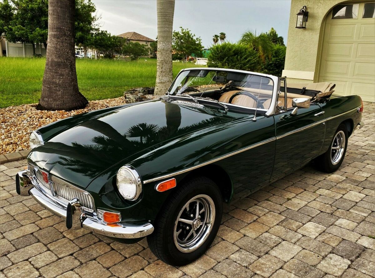 1978 Green MG MGB Convertible