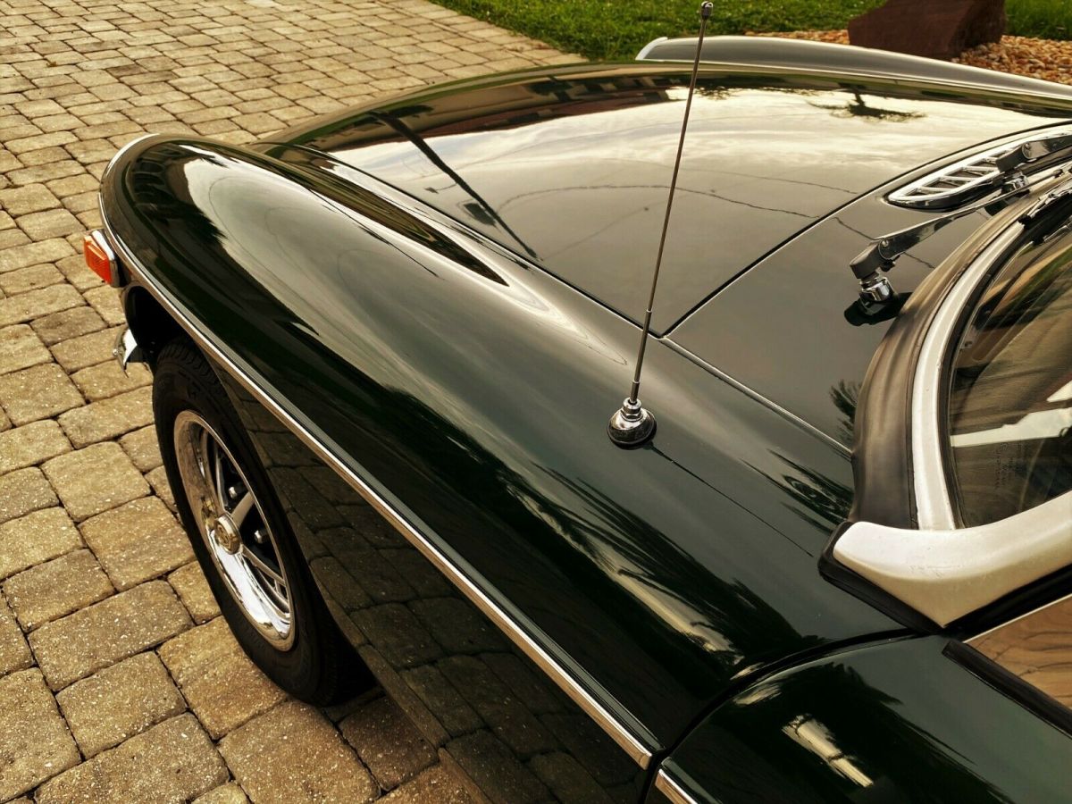 1978 Green MG MGB Convertible