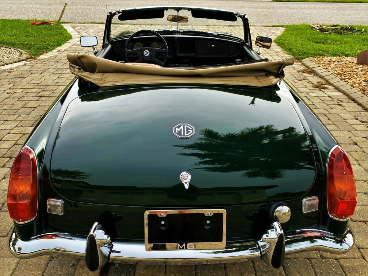 1978 Green MG MGB Convertible