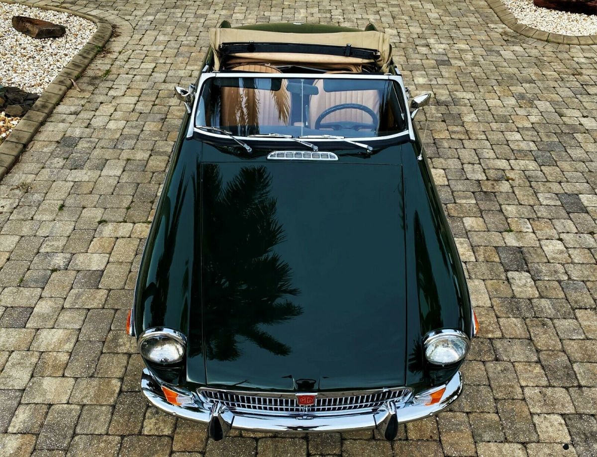 1978 Green MG MGB Convertible