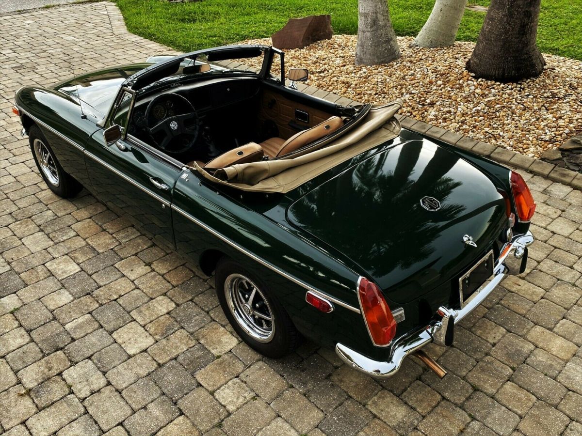 1978 Green MG MGB Convertible