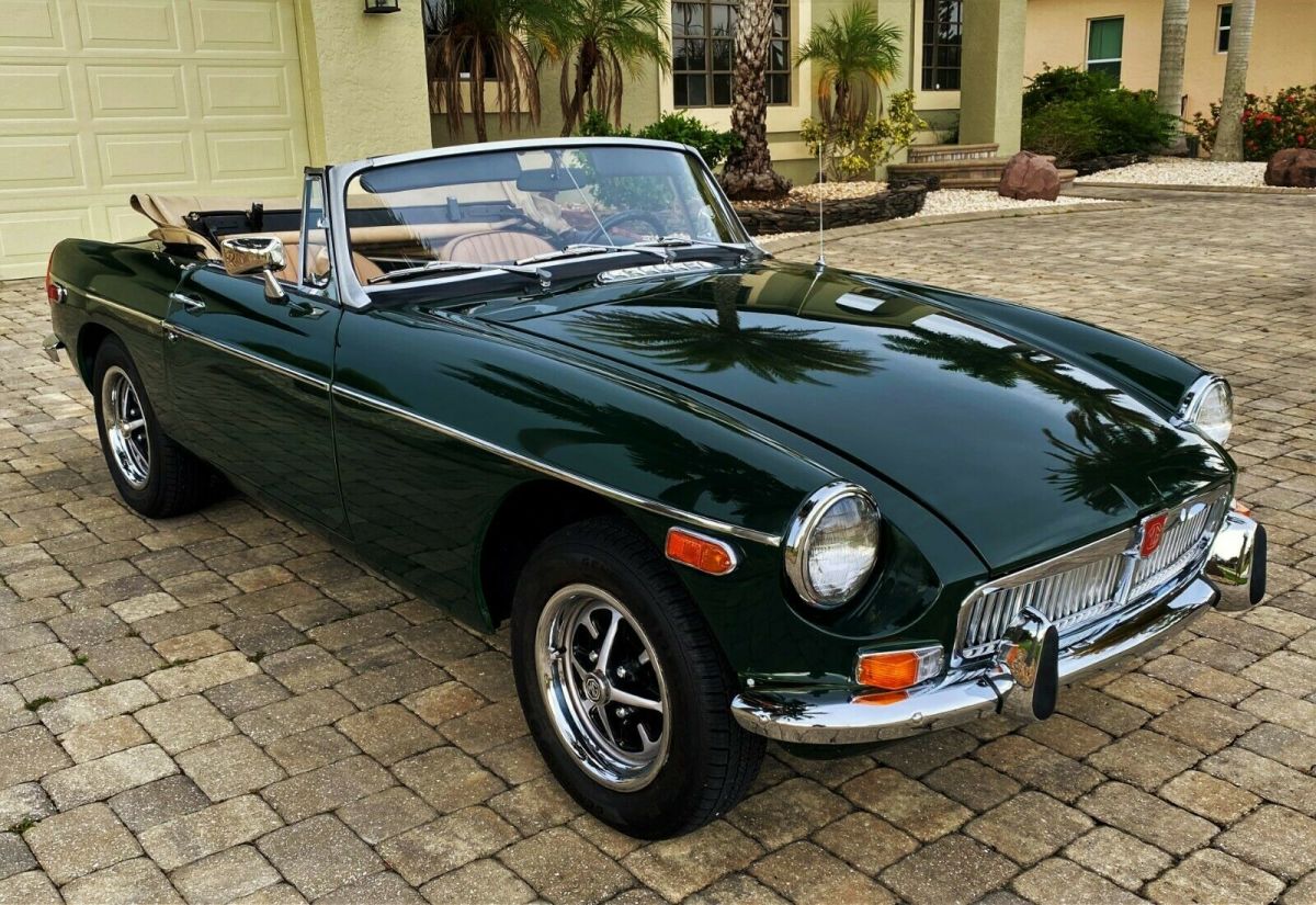1978 Green MG MGB Convertible