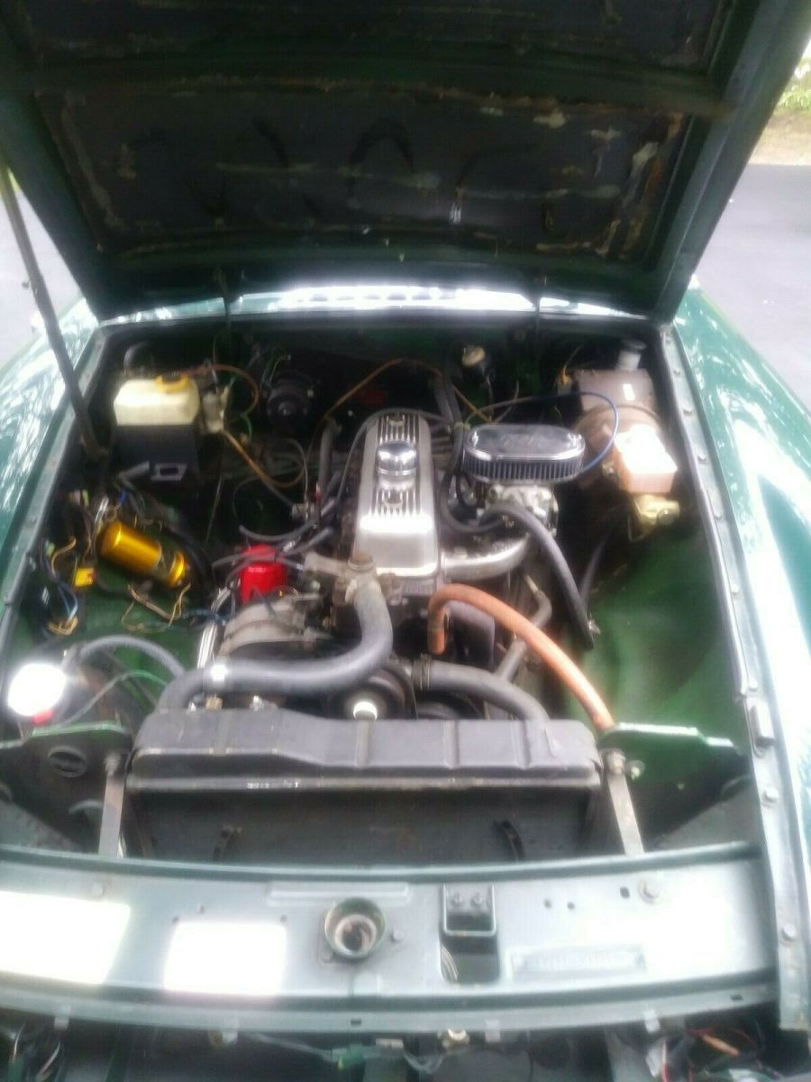 1978 Green MG MGB Convertible
