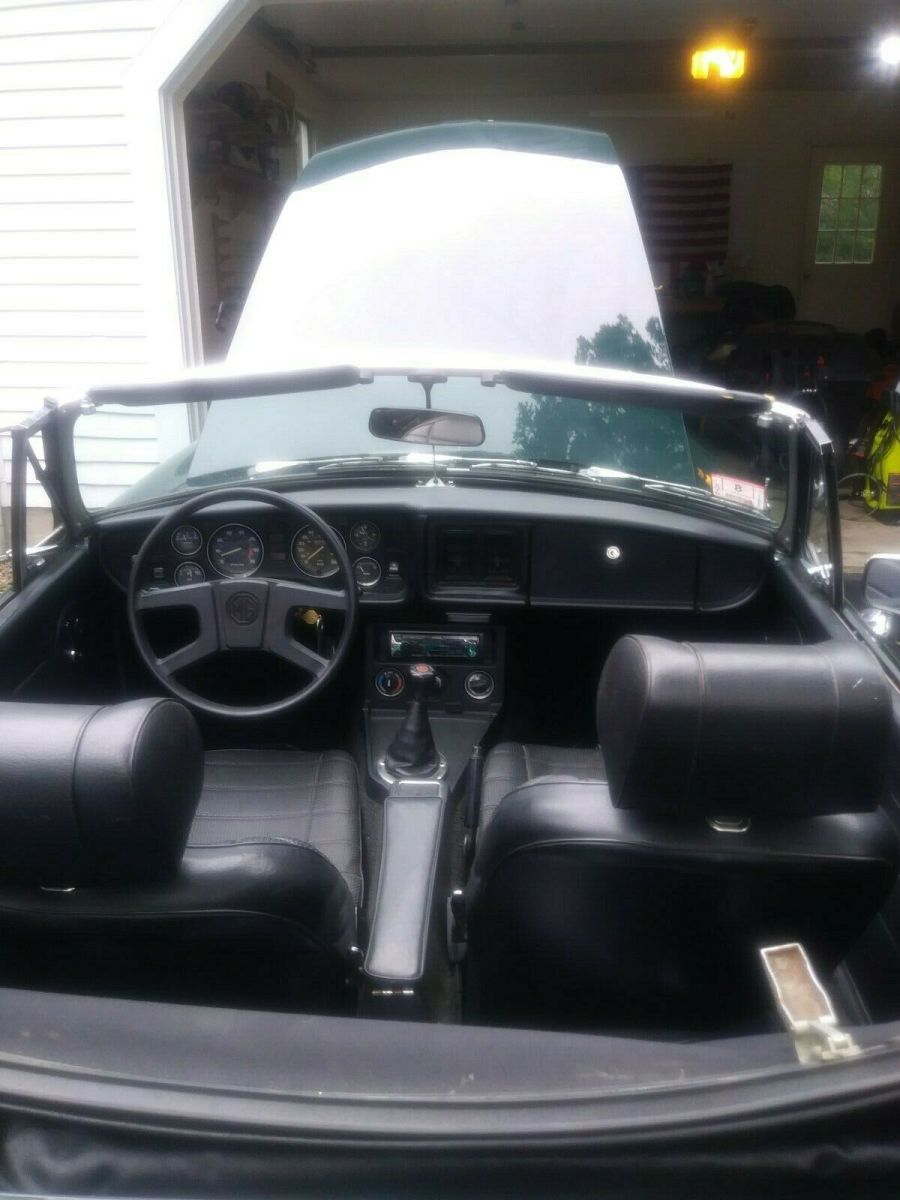 1978 Green MG MGB Convertible