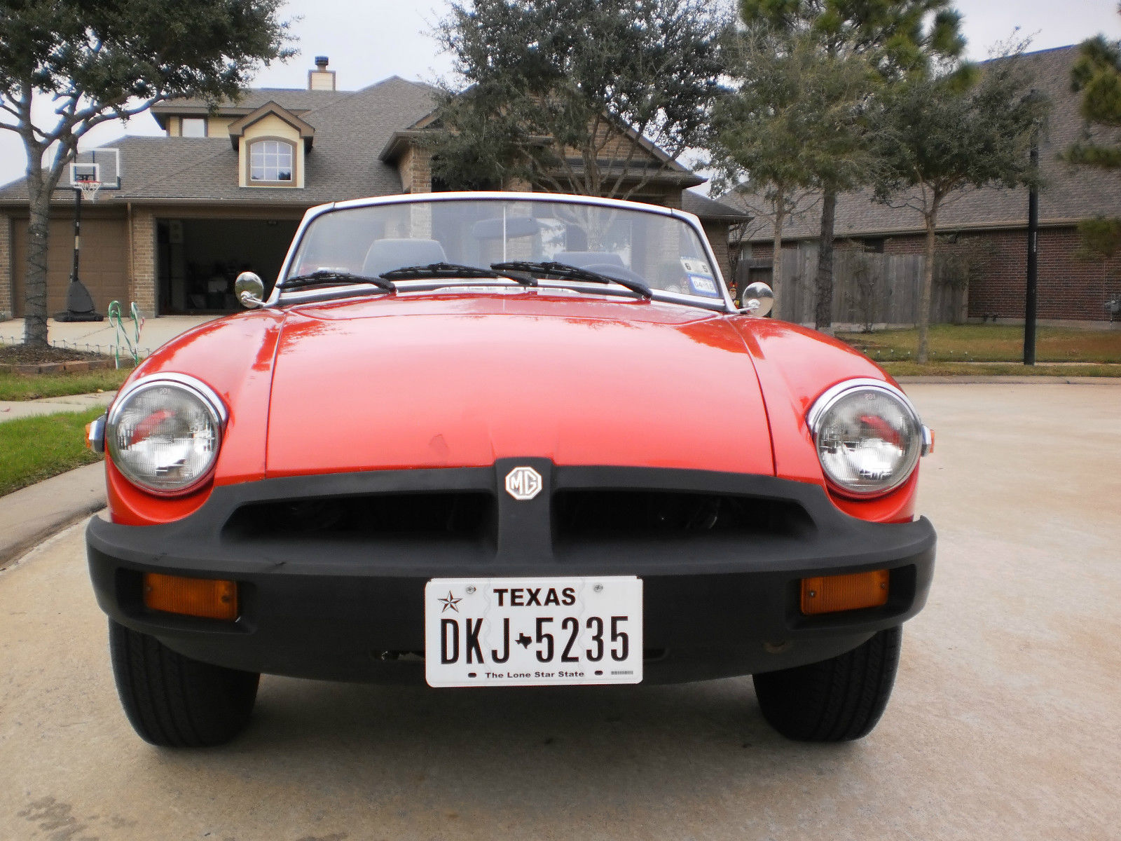 1978 Blue MG MGB Convertible