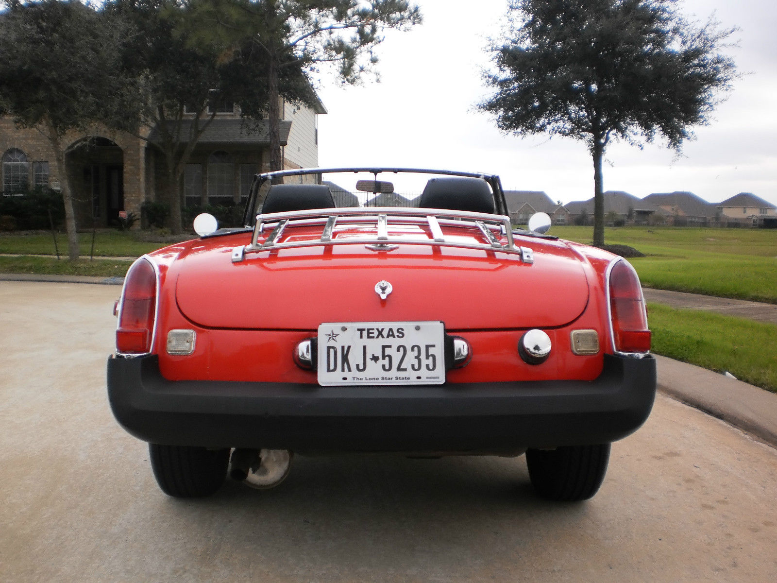 1978 Blue MG MGB Convertible