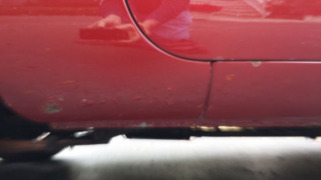 1978 Red MG MGB Convertible