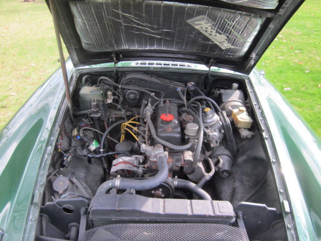1978 Metallic Green MG MGB Convertible