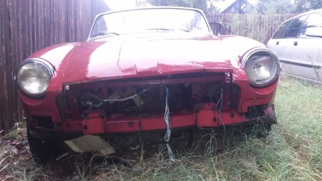 1978 Red MG MGB