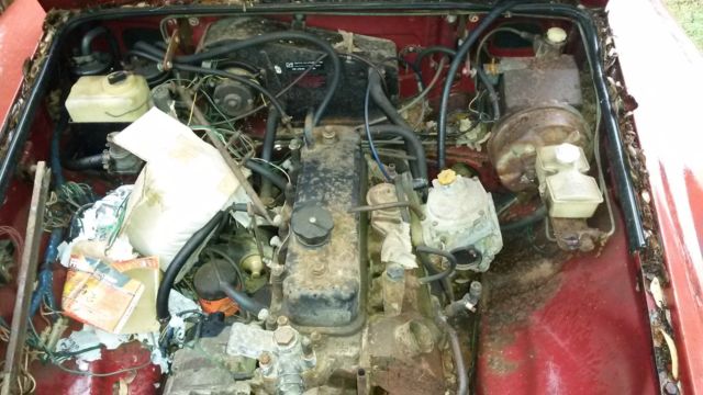 1978 Red MG MGB
