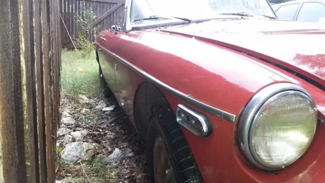 1978 Red MG MGB