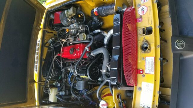 1978 Yellow MG MGB Convertible