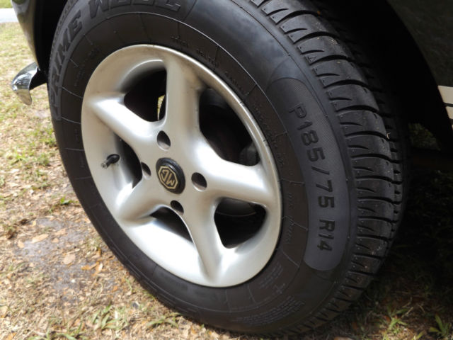 1978 Black MG MGB Convertible