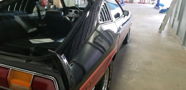 1978 Black Ford Mustang Hatchback