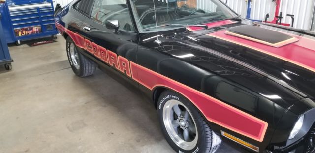 1978 Black Ford Mustang Hatchback