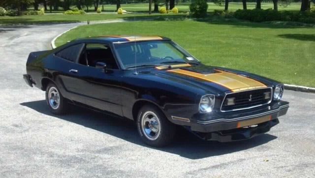1978 Black Ford Mustang Hatchback