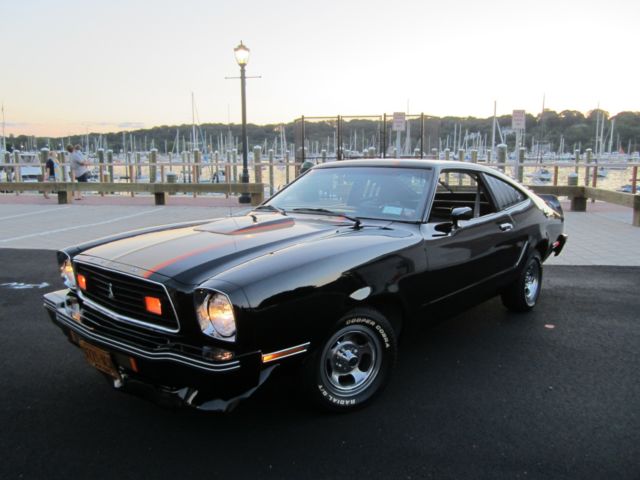 1978 Black Ford Mustang Hatchback