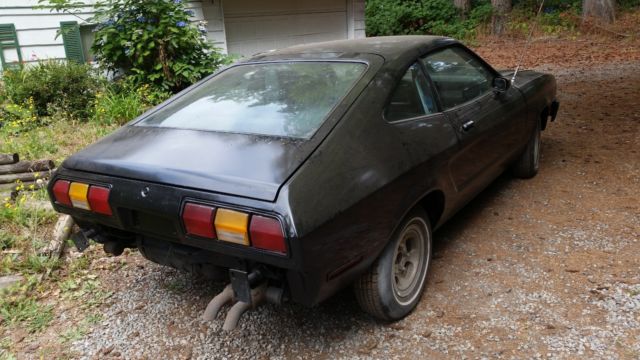 1978 Black Ford Mustang Hatchback