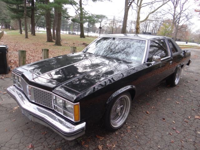 1978 Black Oldsmobile Ninety-Eight Coupe
