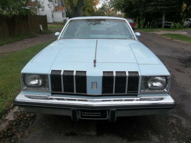 1978 Blue Oldsmobile Cutlass Coupe