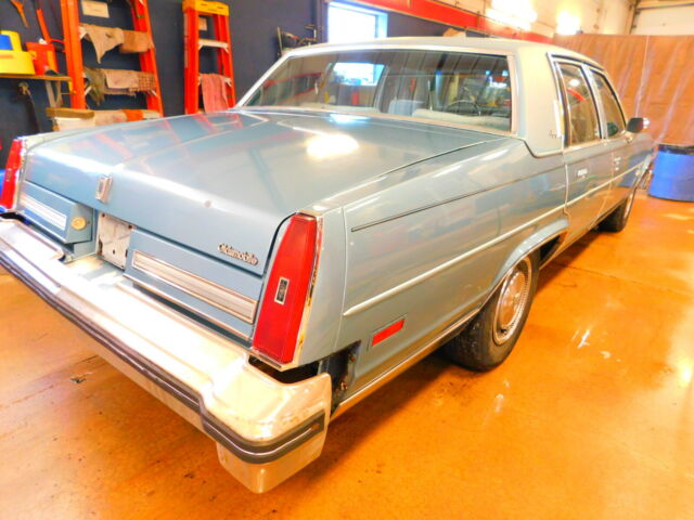 1978 Light Blue Oldsmobile Ninety-Eight Sedan