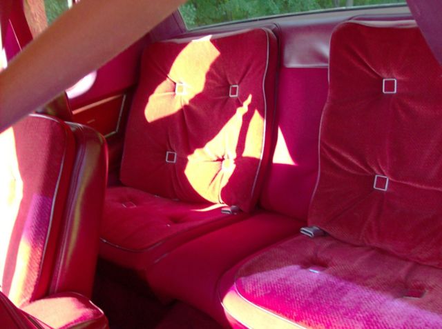 1978 Burgundy Oldsmobile Cutlass